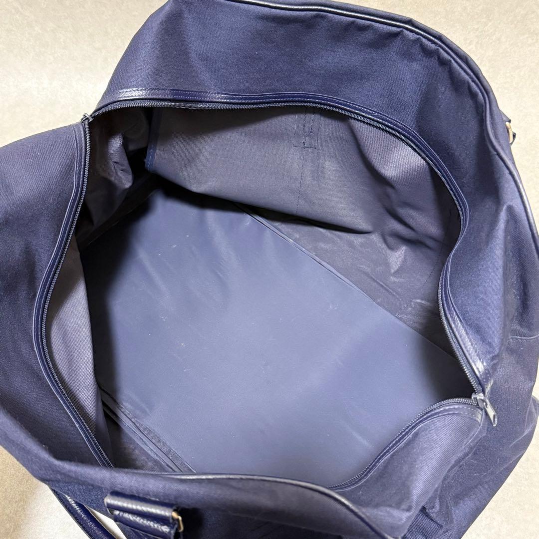 【POLO RALPH LAUREN】ボストンバッグ　キャンバス　レザー