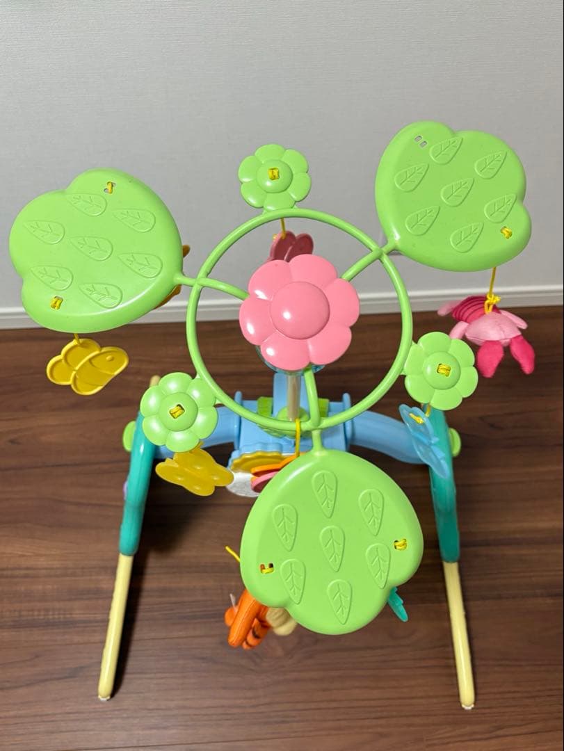 【極美品】 えらべる回転6WAYジムにへんしんメリー くまのプーさん プーメリー