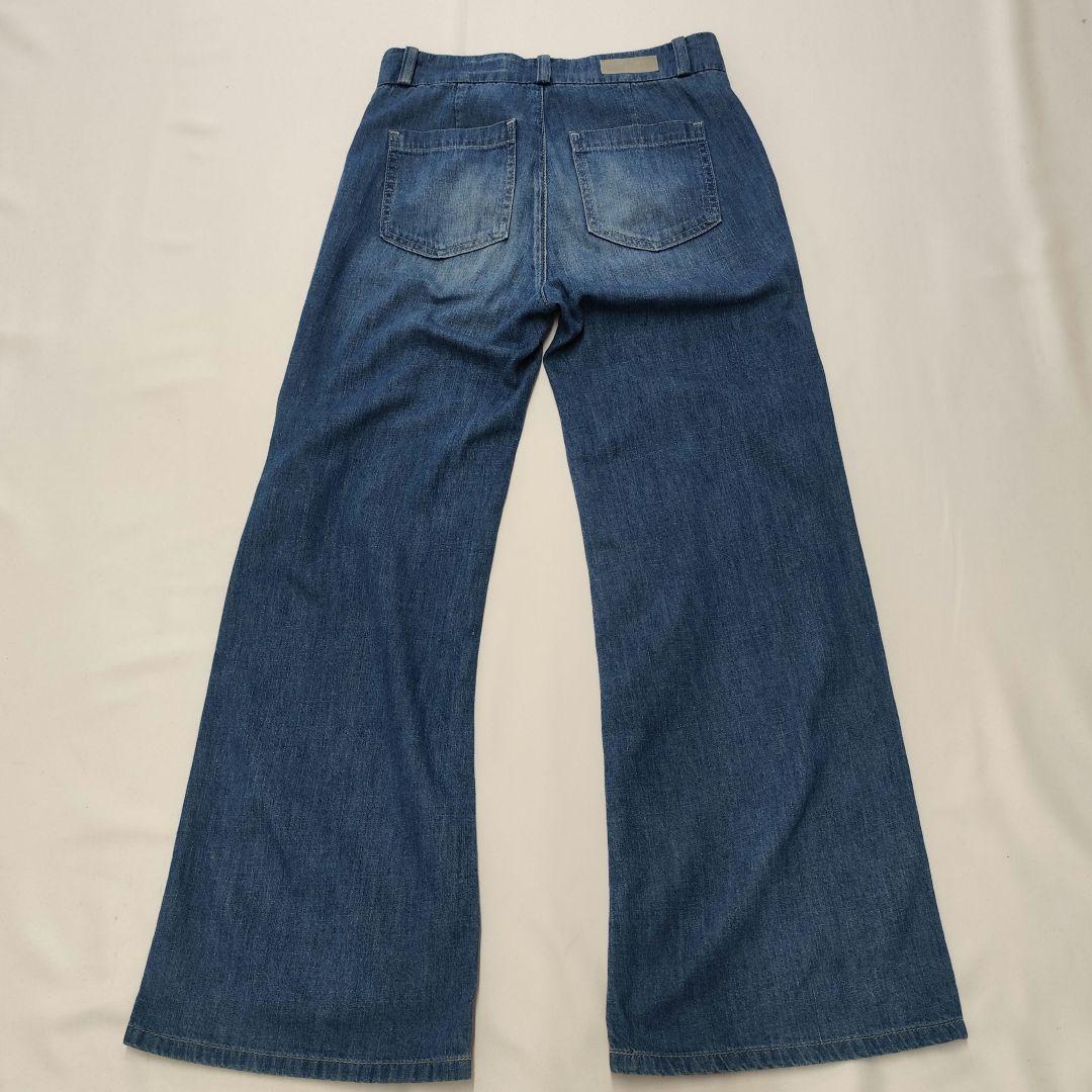 1749【THE BOBBIE】AG 日本製 ワイドレッグ デニム 24