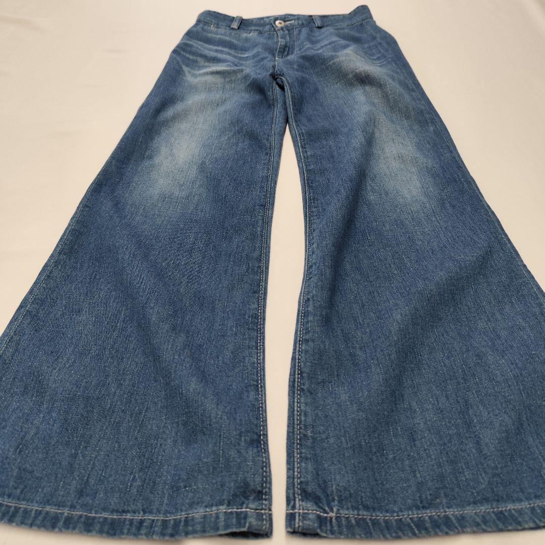 1749【THE BOBBIE】AG 日本製 ワイドレッグ デニム 24