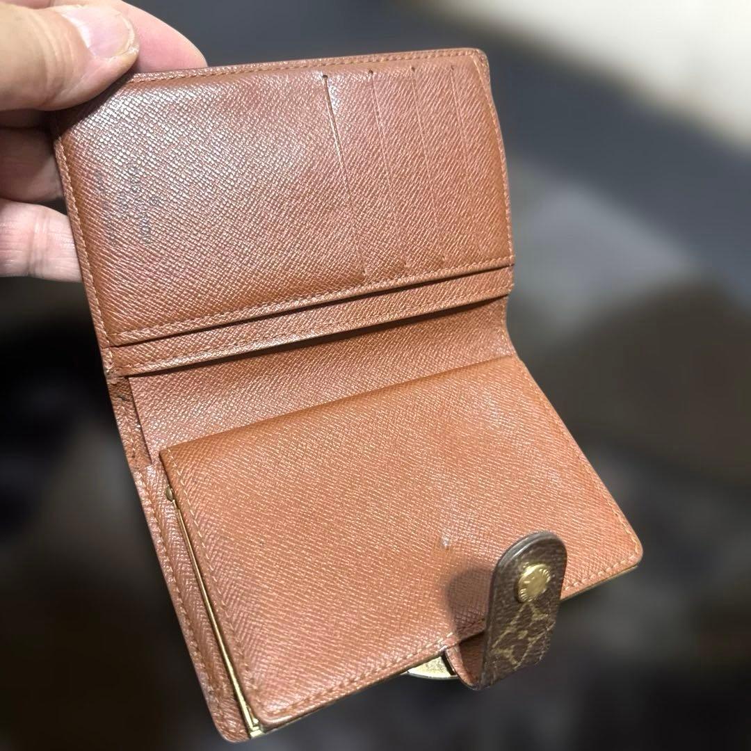 ⑦☆在庫SALE/良品 ♪モノグラム がま口 財布