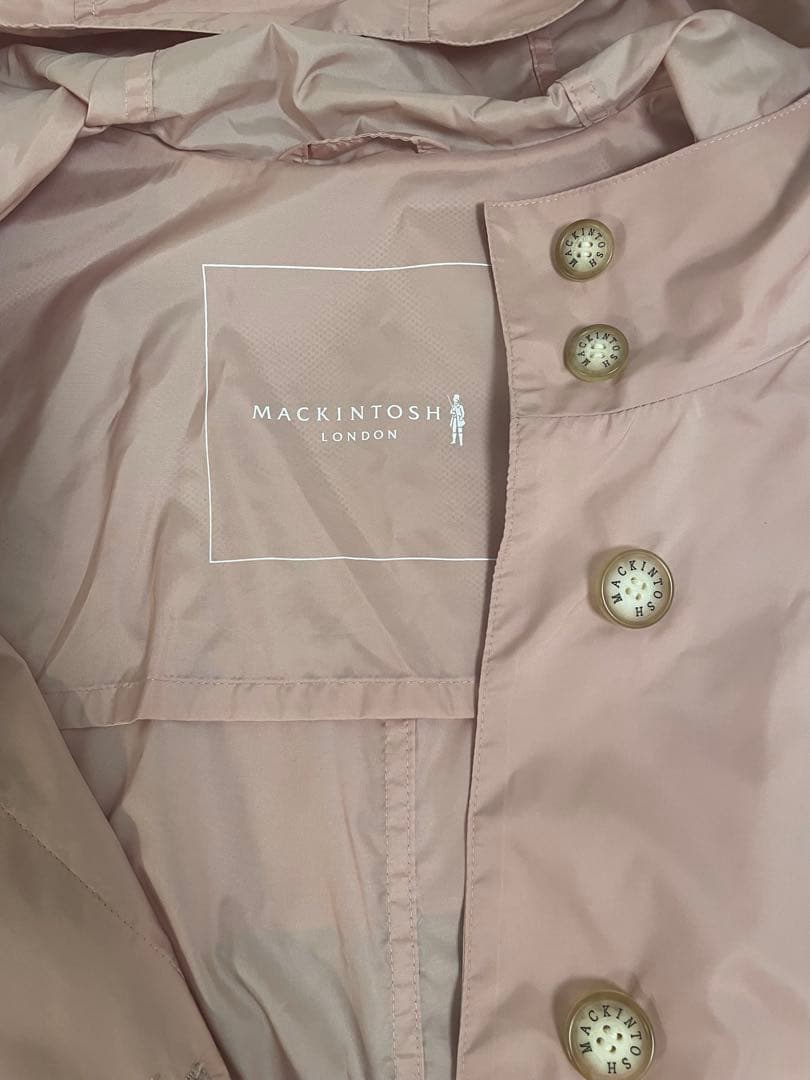 MACKINTOSH ピンク トレンチコート