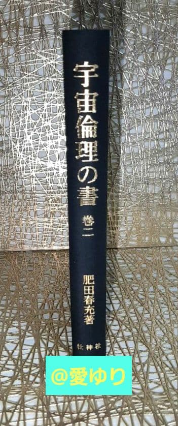 【稀観本⭐入手困難】肥田春充 ♦『 宇宙倫理の書 巻二 』肥田式強健術✨正中心道