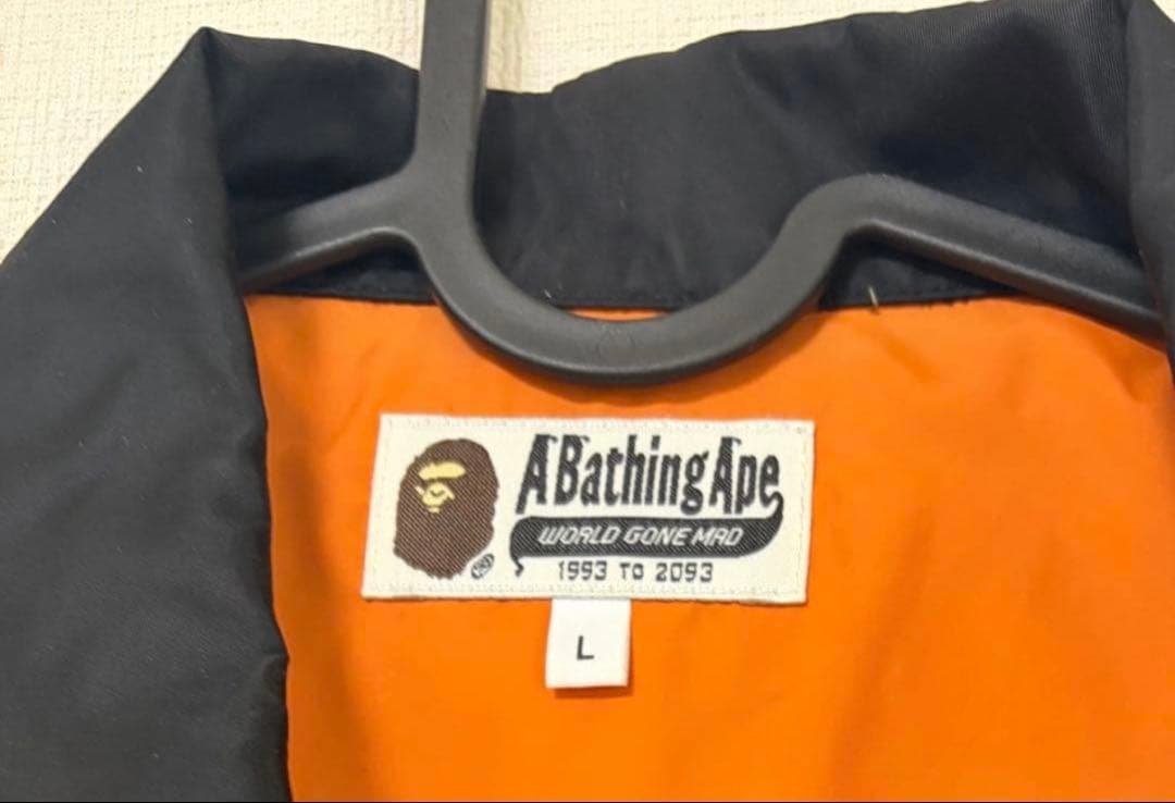 ジャケット・アウター A BATHING APE MA-1 Detail Coach Jacket