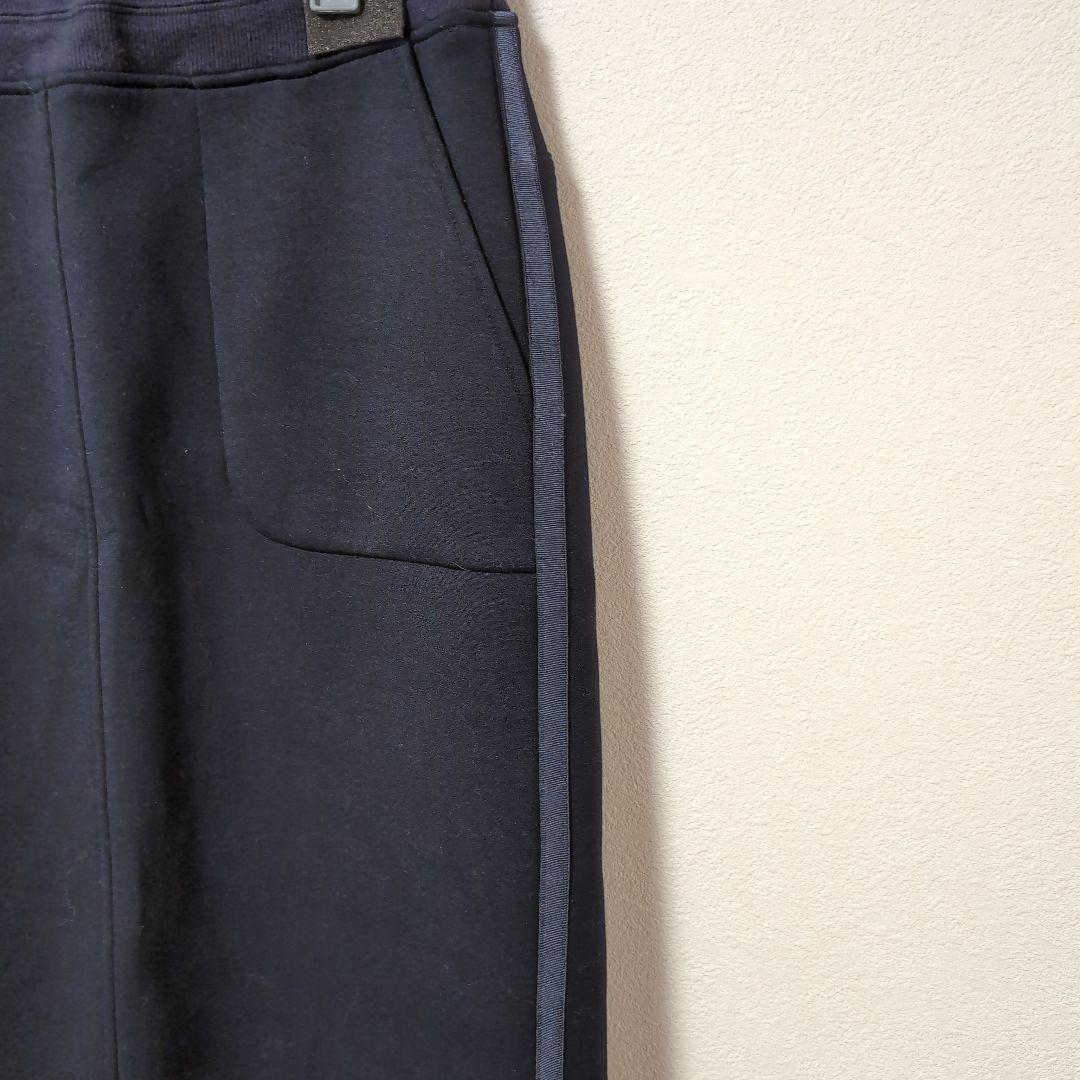 BLUE FRONCE サイドラインタイトスカート　40　ネイビー