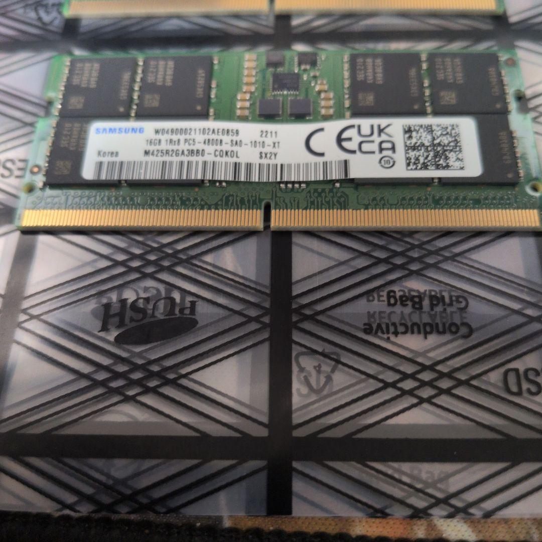 【動作確認済】DDR5-4800 32GB(16GB×2)