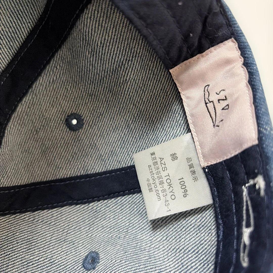 AZS TOKYO岡山デニム SAD キャップ 即完売商品