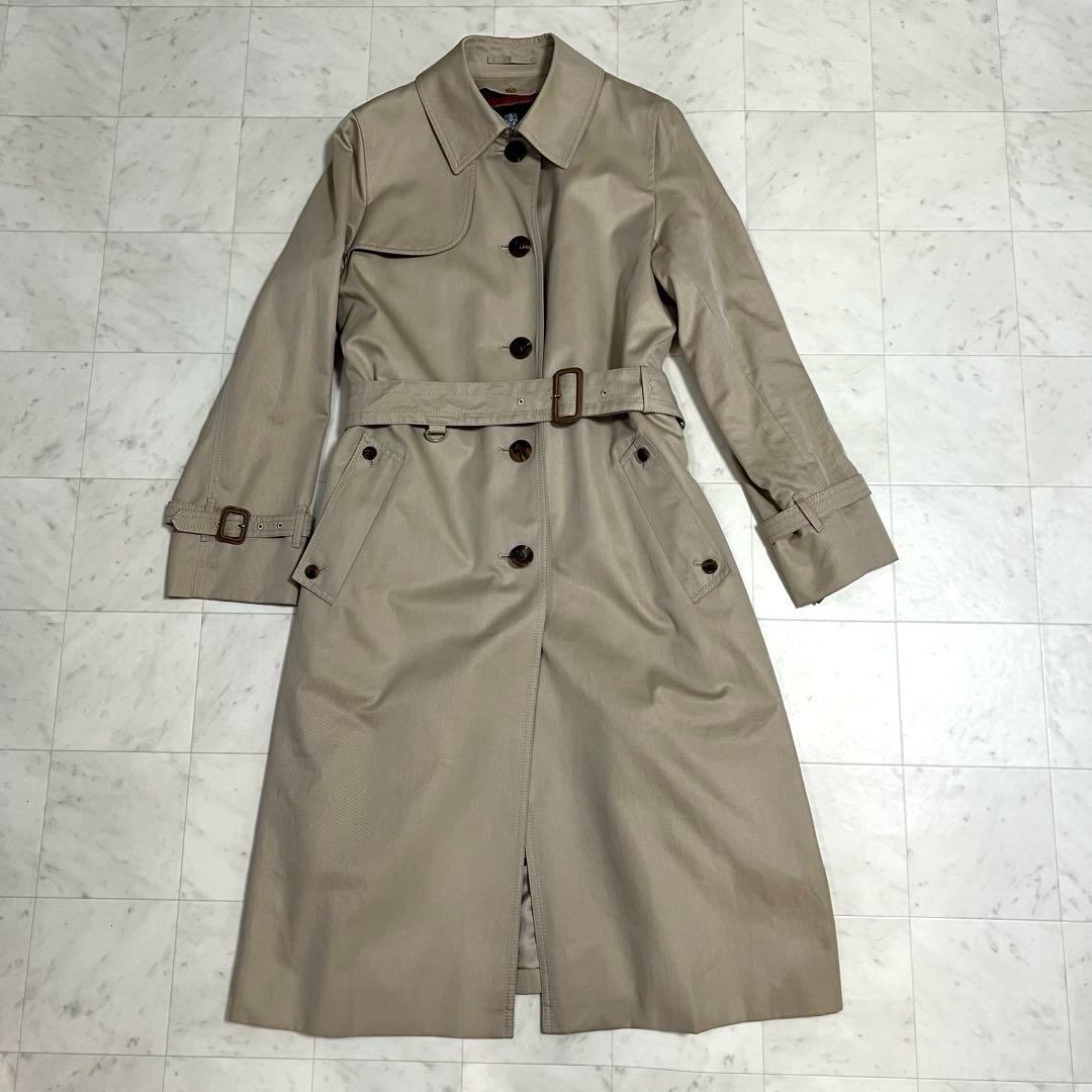 Aquascutum ✨美品✨ シングルトレンチコート（取り外しライナー付き)