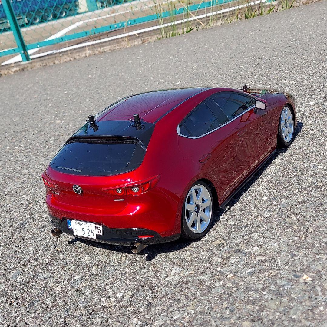 タミヤ★1/10スケール★MAZDA3★スペアボディ完成品★