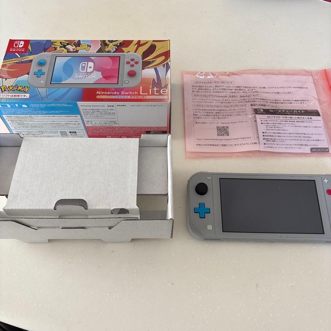 中古、ジャンク扱い、NINTENDO SWITCH LITE ザシアン