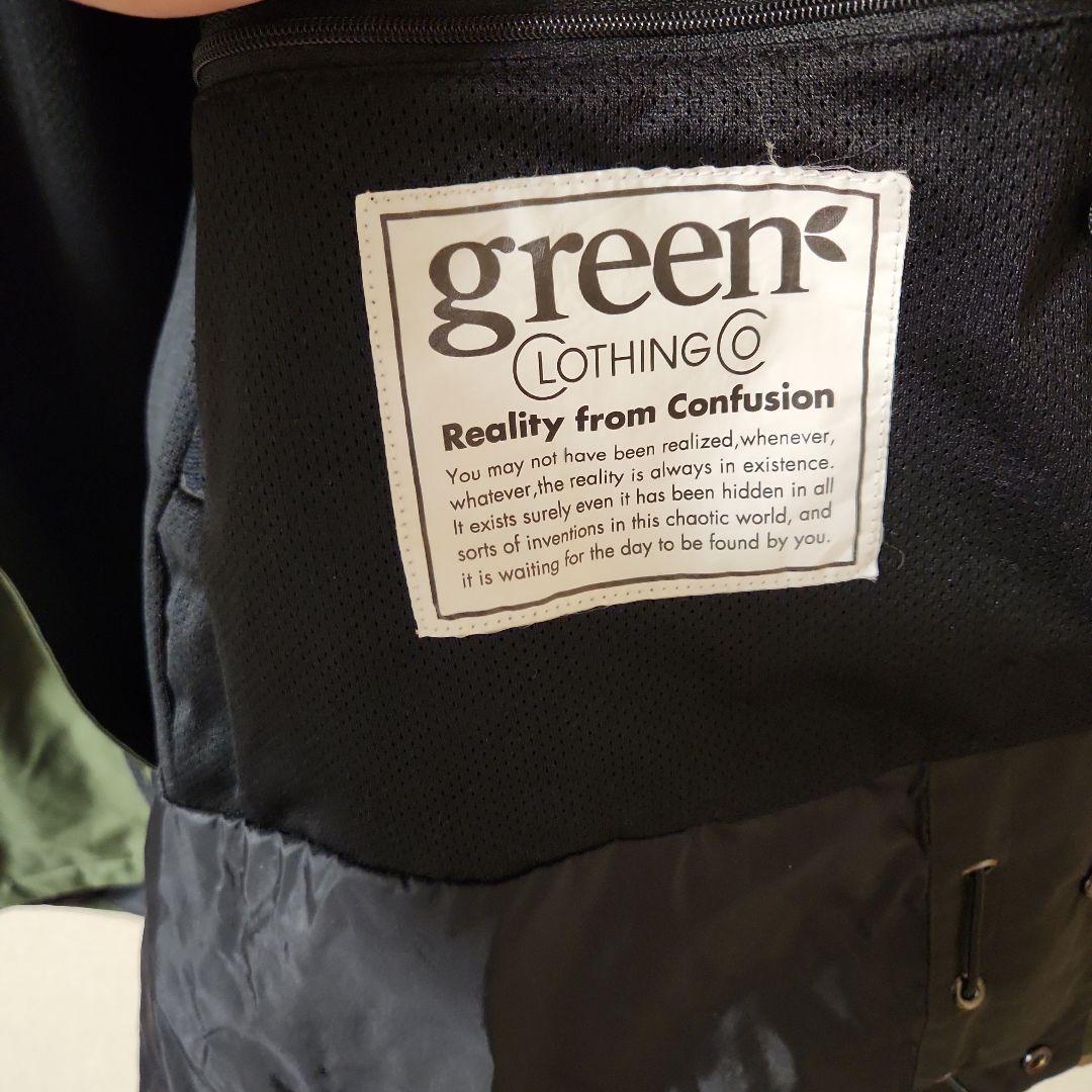 GREENCLOTHING グリーンクロージング ピースジャケット