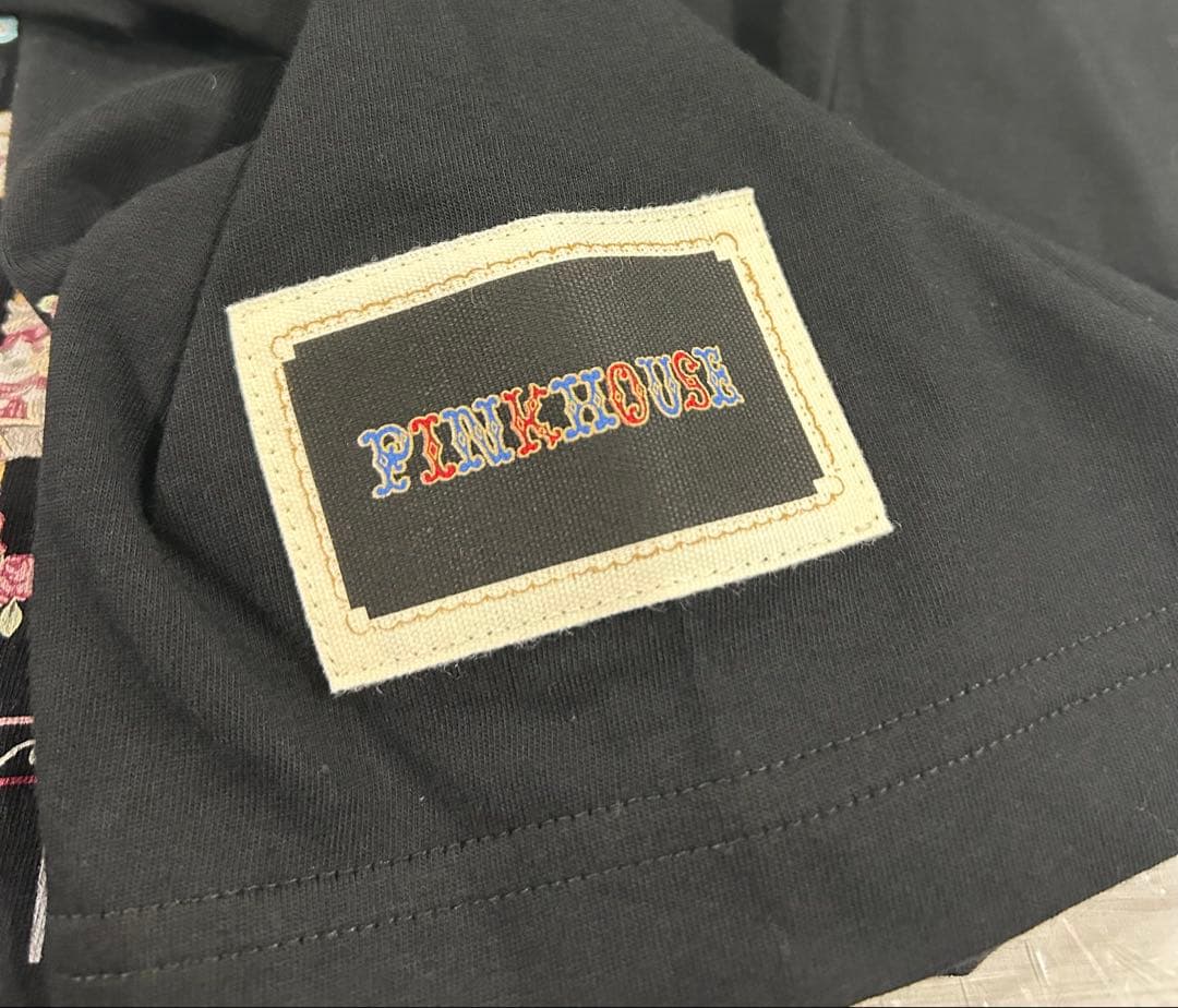 ピンクハウス　メリーゴーラウンドプリントカットソー　tシャツ