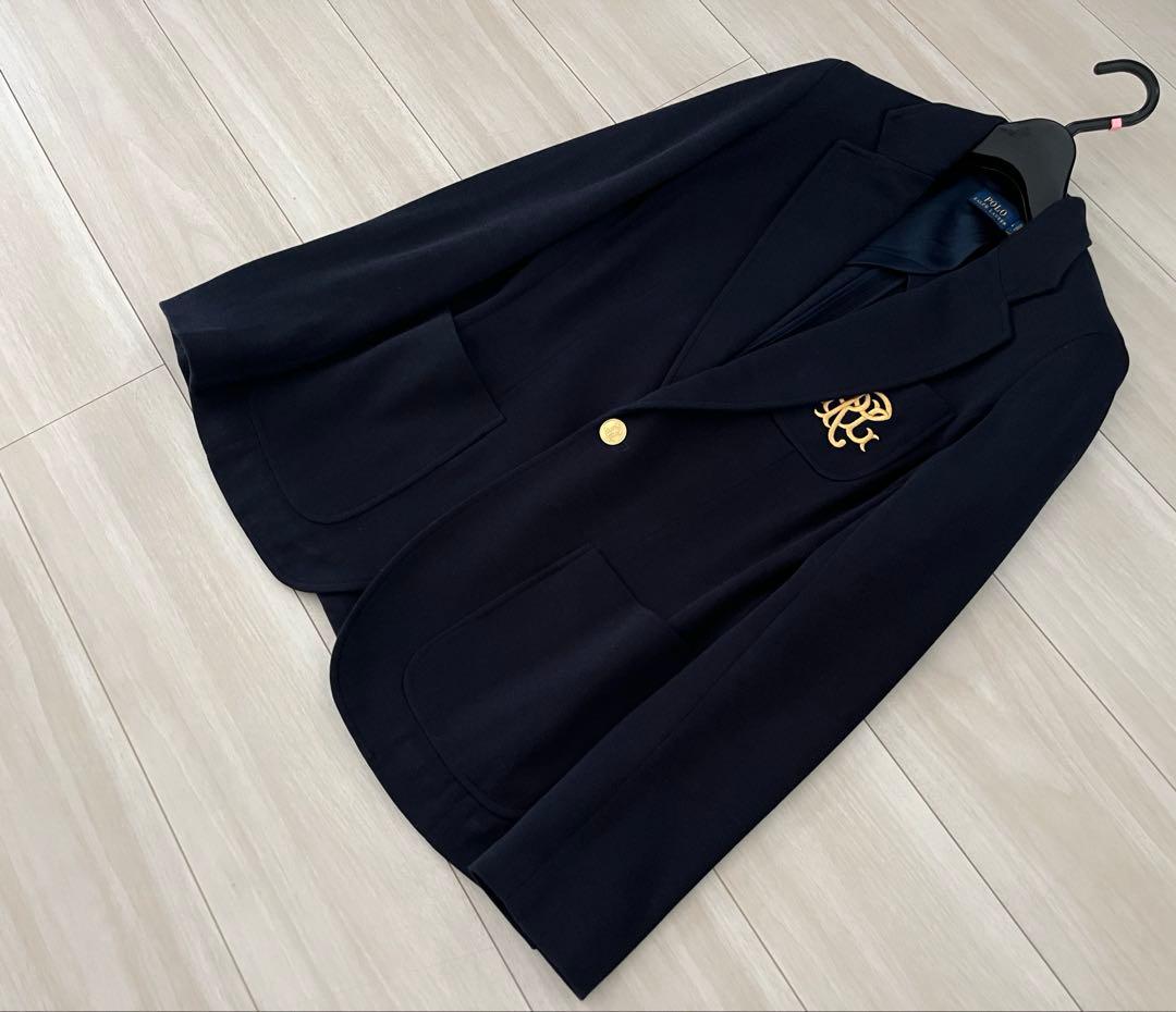 現行POLO RALPH LAUREN(ポロラルフローレン)：ブレザー 金ボタン