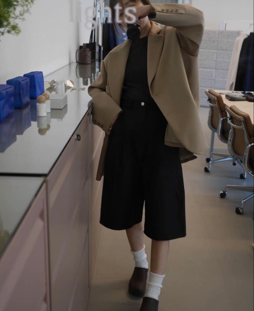 3/6までの出品【thehighlights】jacket beige