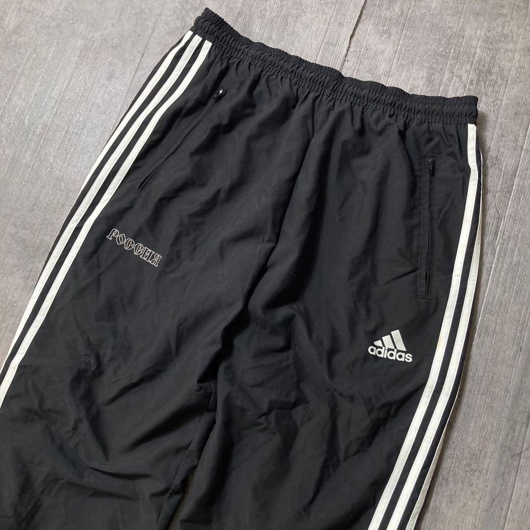 adidas × gosha rubchinskiy ウーブンパンツ　黒　XL