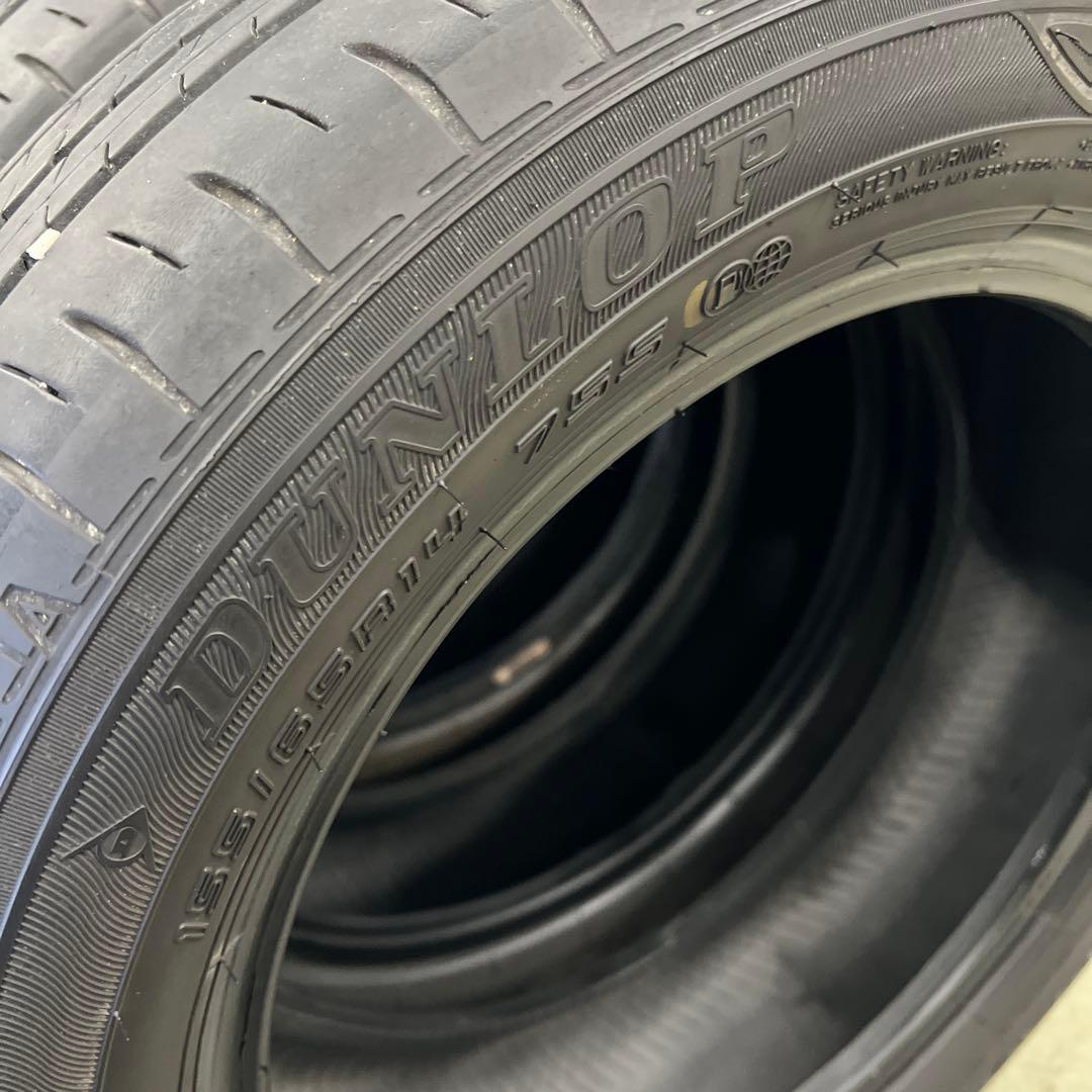 送料込み　155/65R14 ダンロップ　エナセーブ　軽自動車　軽四
