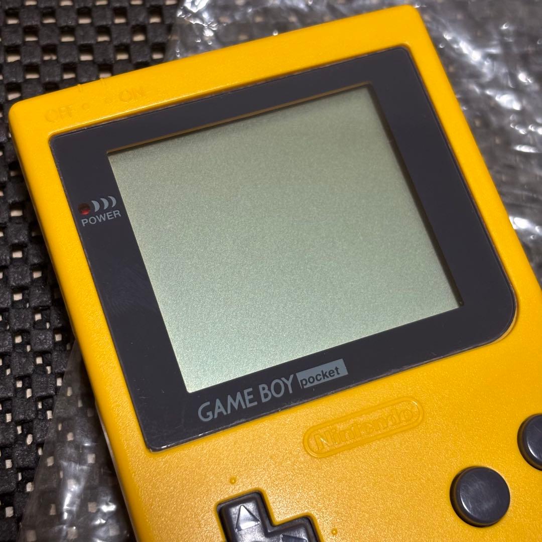 ほぼ新品　ゲームボーイポケット 本体 イエローニンテンドー