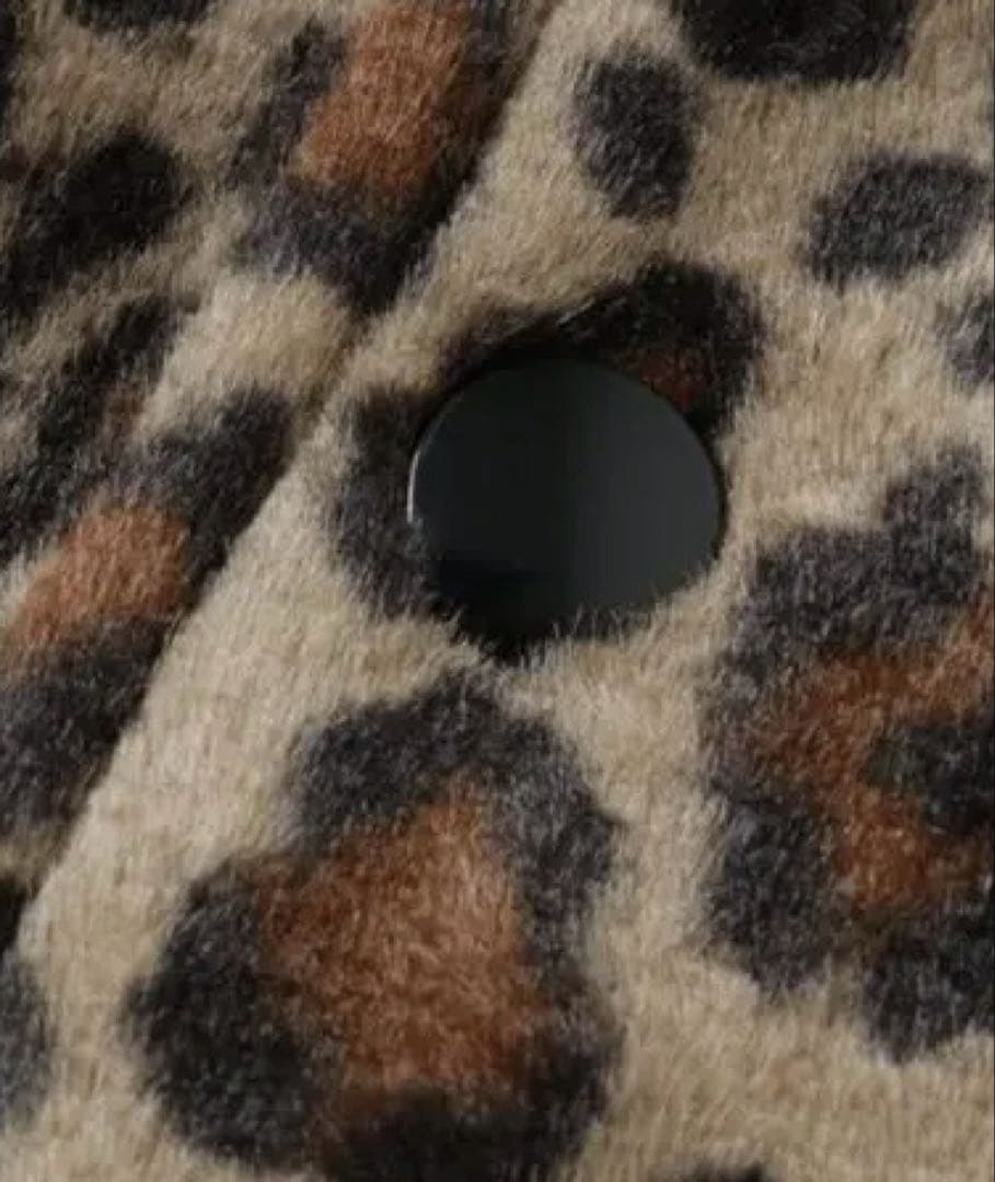 ジャケット・アウター MINEDENIM Leopard Fur Coach JKT M