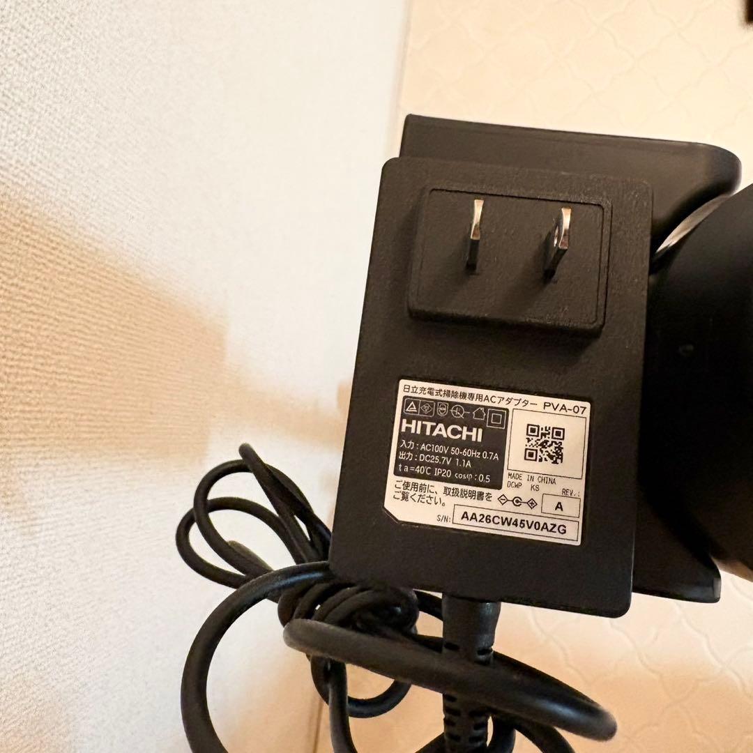 【美品】HITACHI日立充電式掃除機　PKV-BK50L2024年製