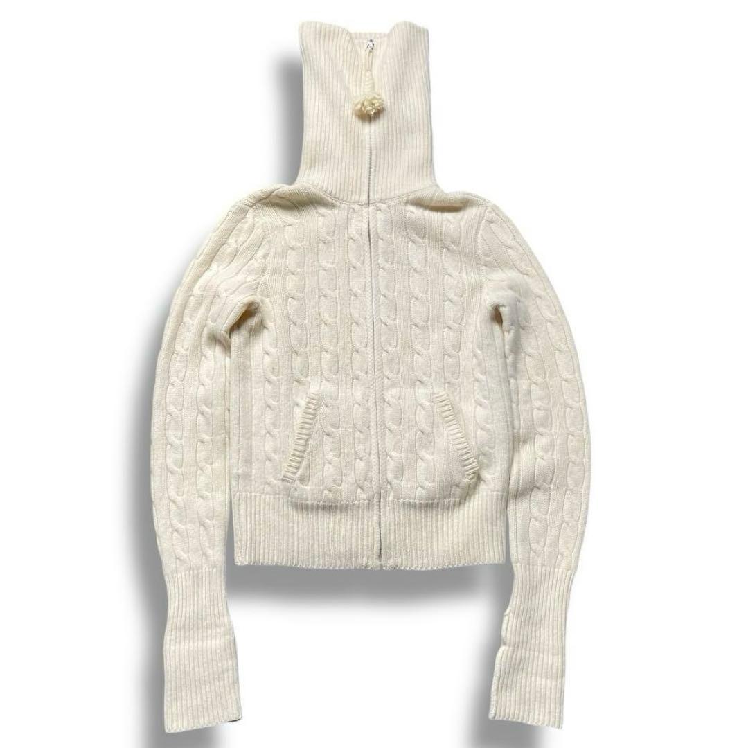 美品 ラルフローレン タートル ニット セーター カーディガン カシミヤ M