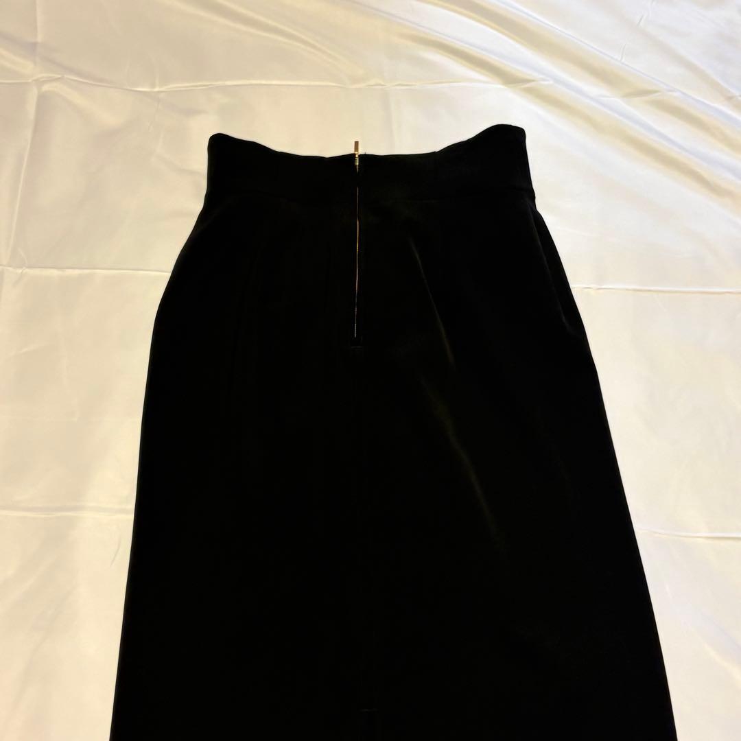 【美品】NOBLE ノーブル ペンシルスカート タイトスカート ブラック