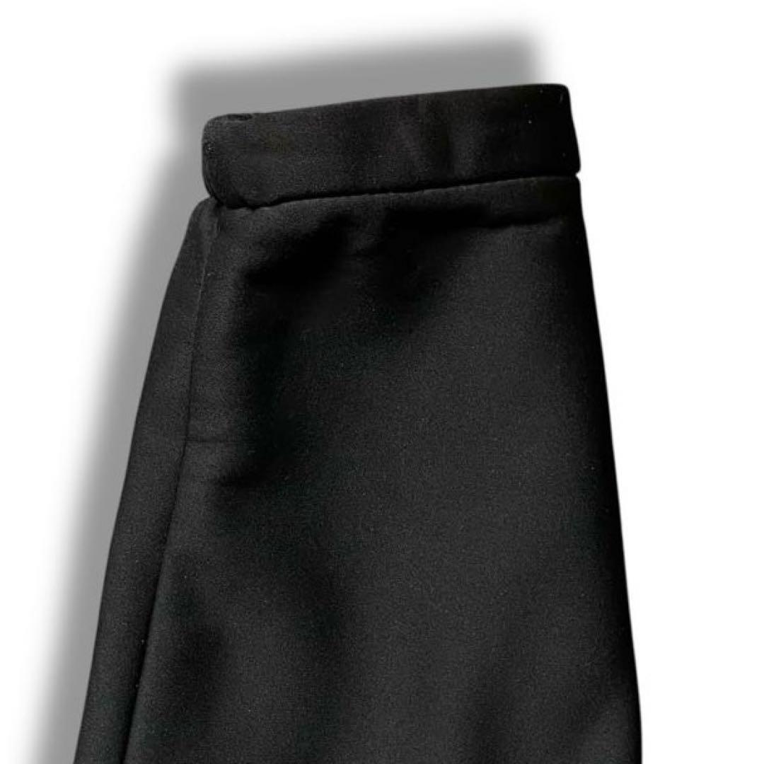 美品 DESCENTE ゴルフウェア キルティング ロゴ ダウン アウター 黒