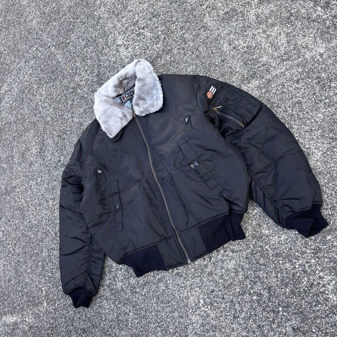 さ*く様 2way vintage bomber jacket ma-1 y2k