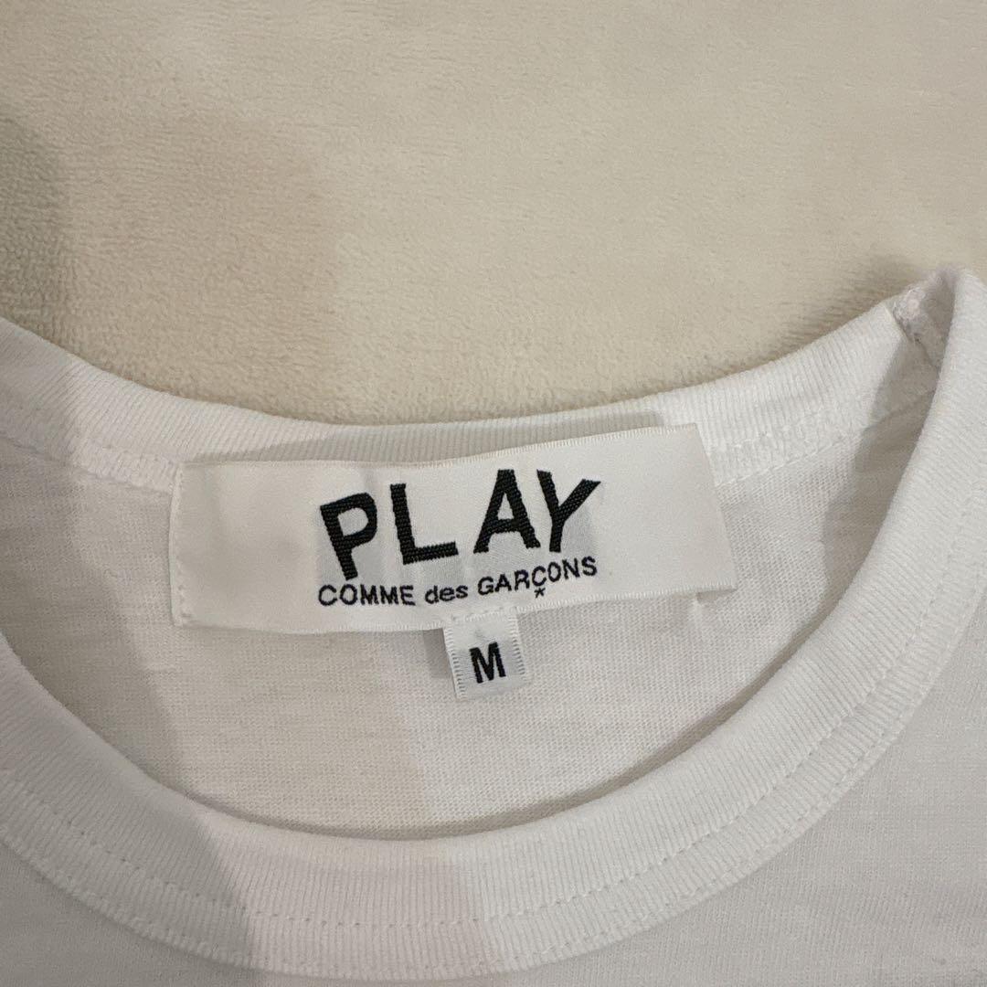 PLAY COMME des GARÇONS ハート型ドットTシャツ M