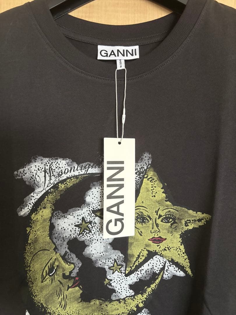 GAMINI 月と星 グラフィックTシャツ　M