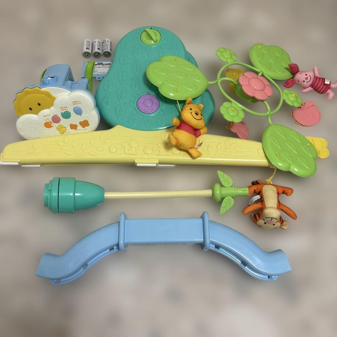 2025年1月購入【美品】 プーメリー回転6WAY ジムに変身メリー　電池付き