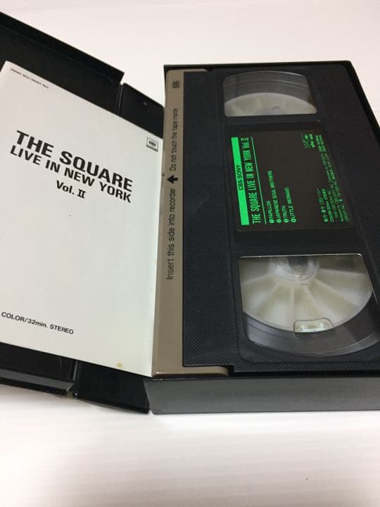 【VHS】THE SQUARE LIVE IN NEW YORK ２本セット
