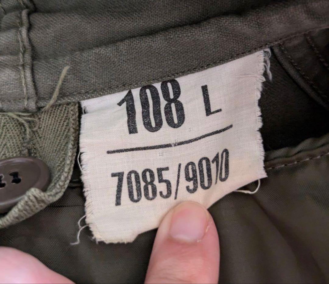 【最終値下】シルエット良　70s フランス軍　M64 　モッズコートライナー付き