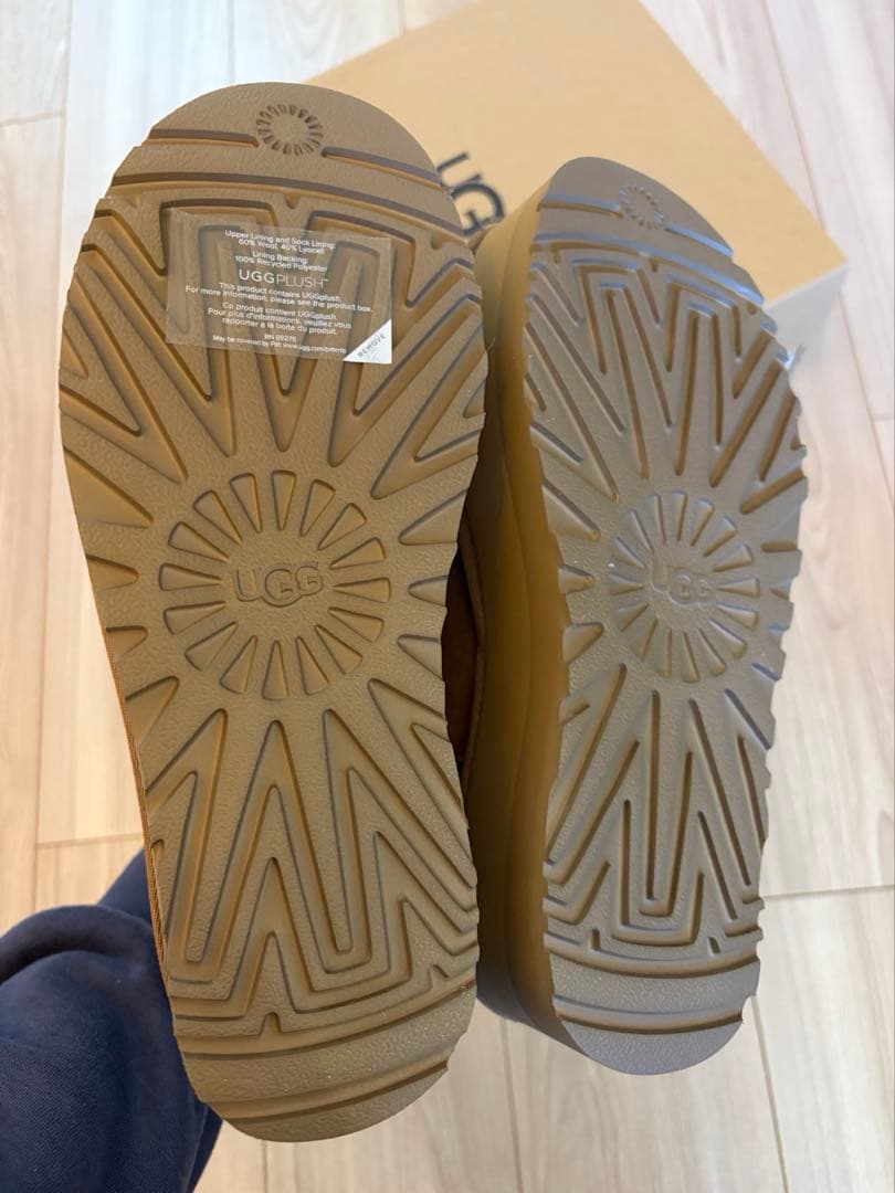 UGG クラシック ウルトラミニプラットフォーム 24cm 新品 ブラウン 箱付
