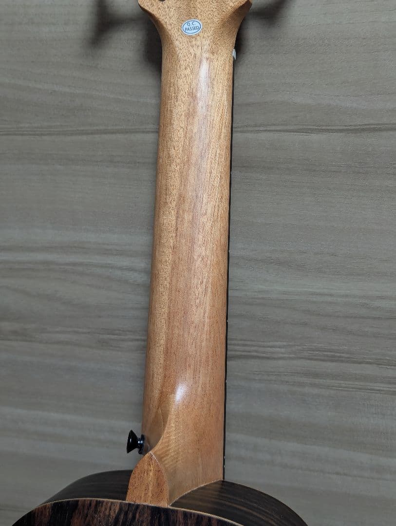 AKLOT ウクレレベース フレットレス 弦長510mm オールエボニー