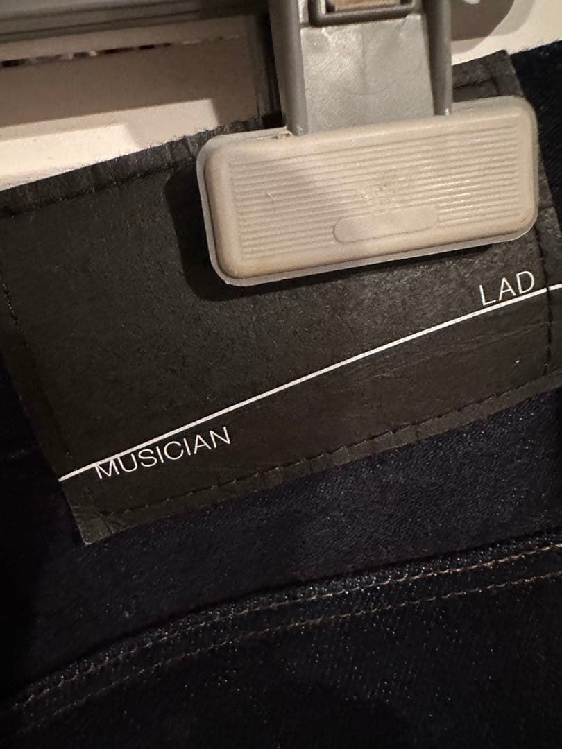ラッドミュージシャン 2016AWサルエルパンツ ハイウエスト デニム USED