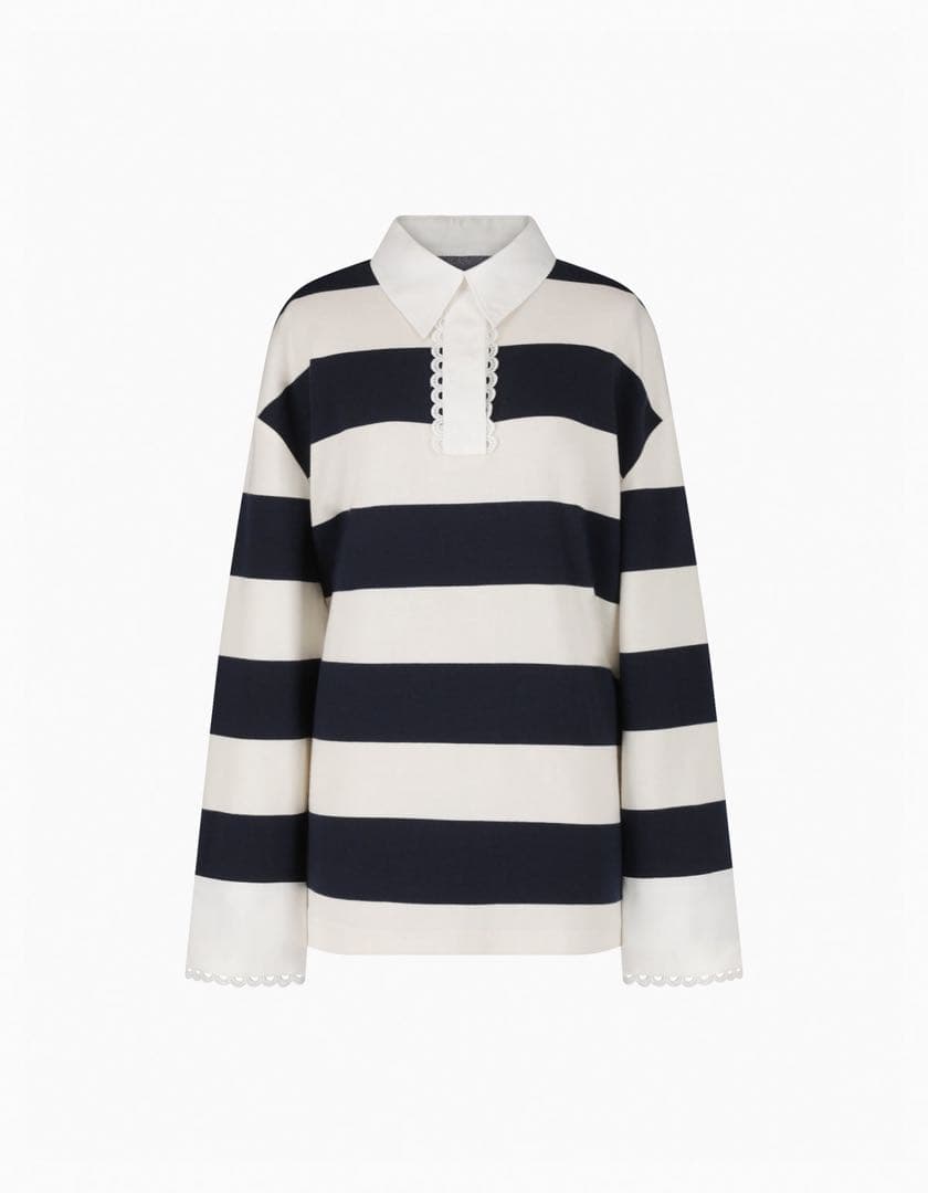 【新品未使用】Bibiy. FRANCINE RUGBY TOP