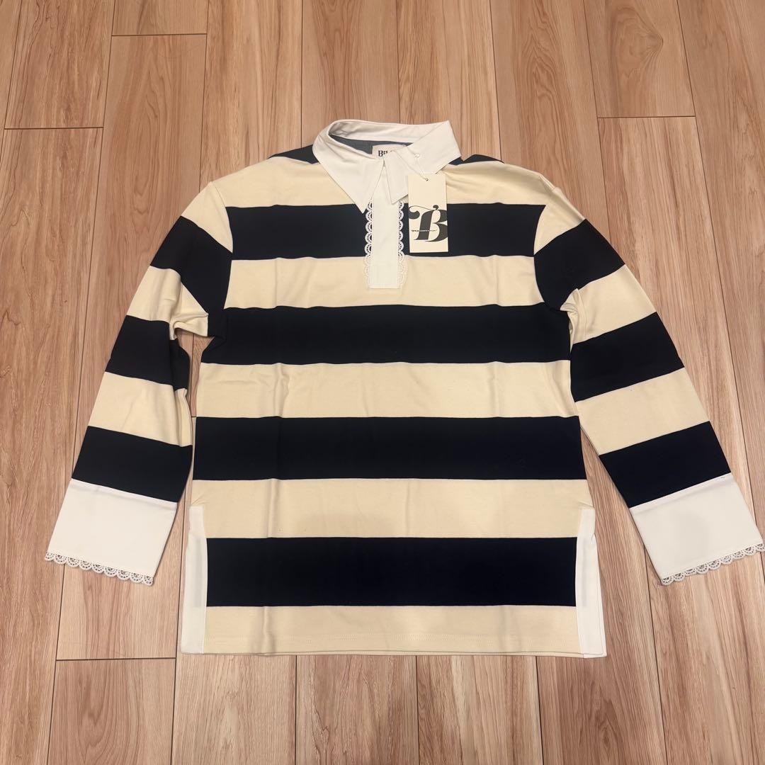 【新品未使用】Bibiy. FRANCINE RUGBY TOP
