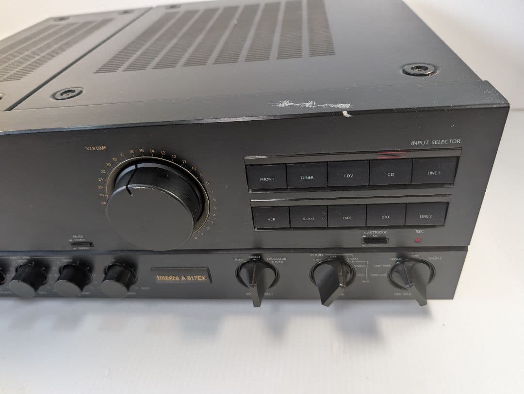ONKYOプリメインアンプIntegra A-817EX 動作品