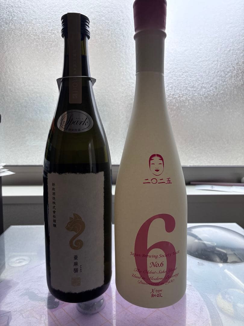 【2本セット】新政　No.6 亜麻猫　720ml