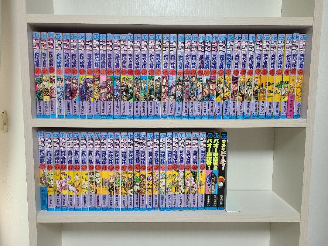 ジョジョの奇妙な冒険　初版　全63巻　コミックスニュース付き