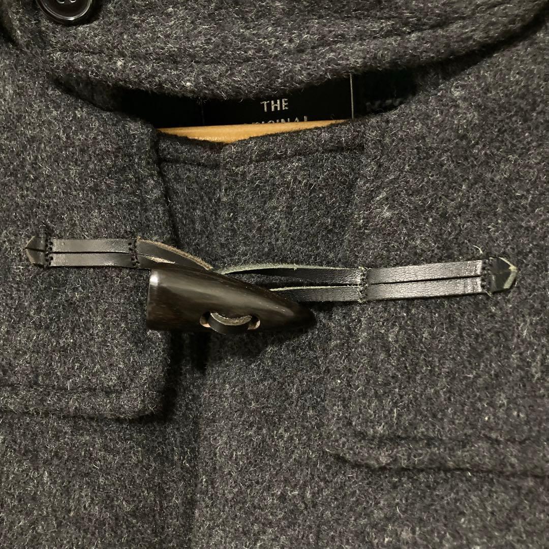 英国製 グローバーオール ダッフルコート L グレー ロング丈 90s 古着