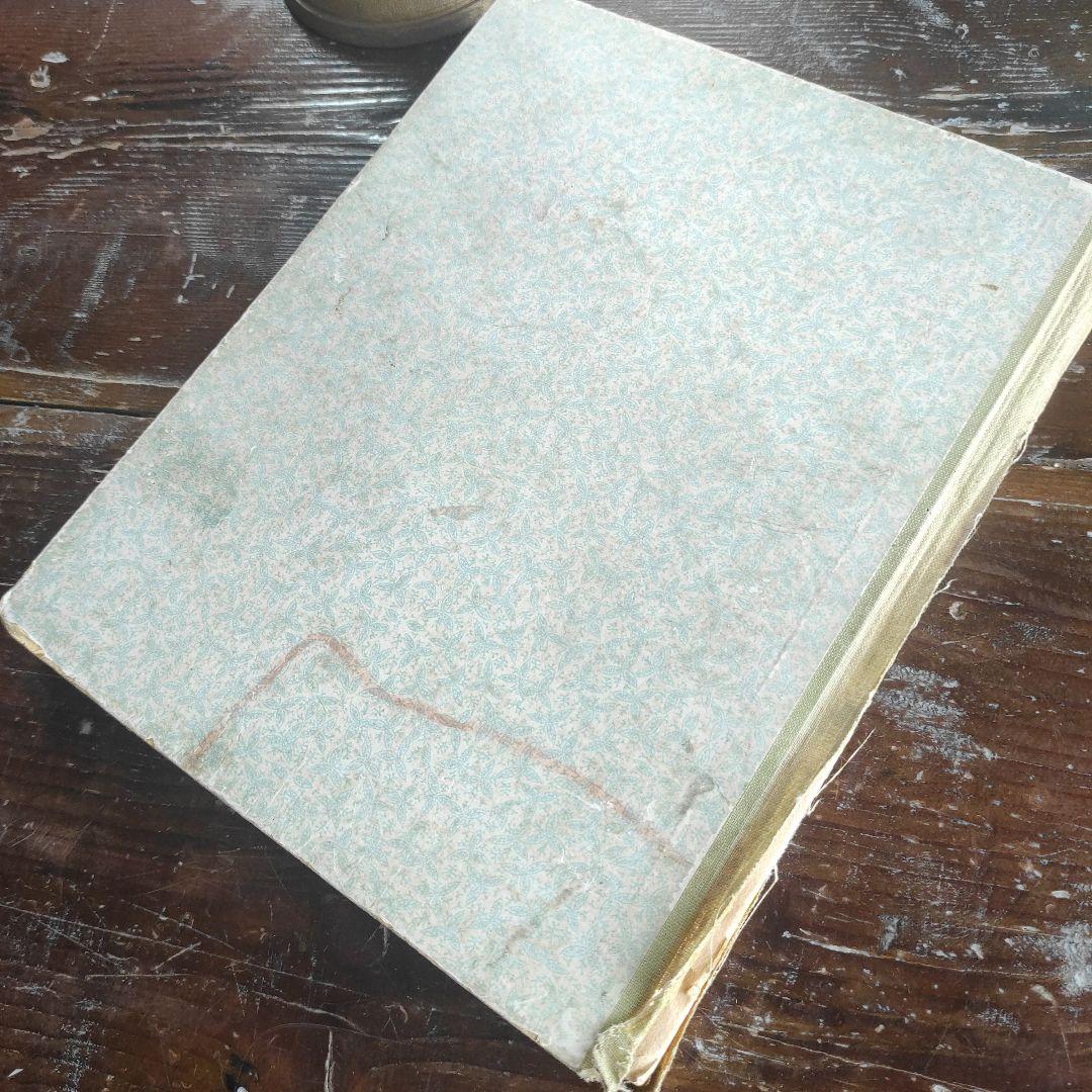 アンティーク美しい挿絵の児童書ビクトリアン洋書　古書　ジャンクジャーナル
