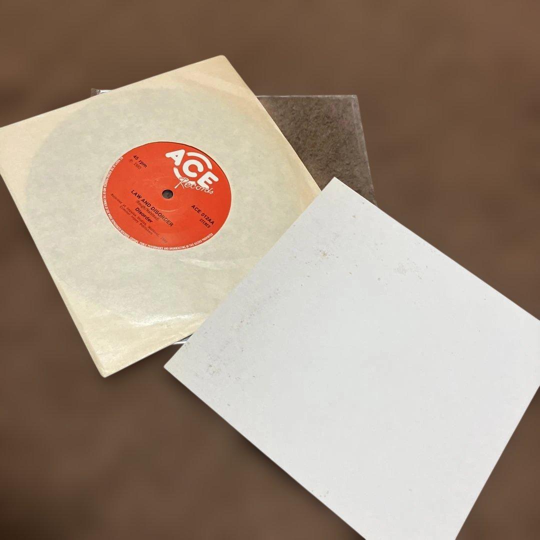 洋楽 disorder/air raid ace records very rare