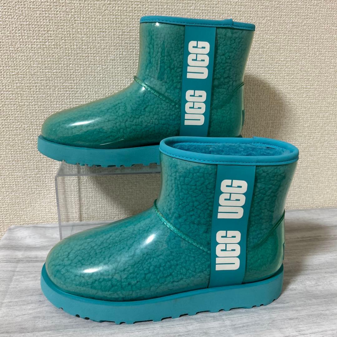美品★UGG Classic Clear Mini★アグ/ムートン/23/レイン