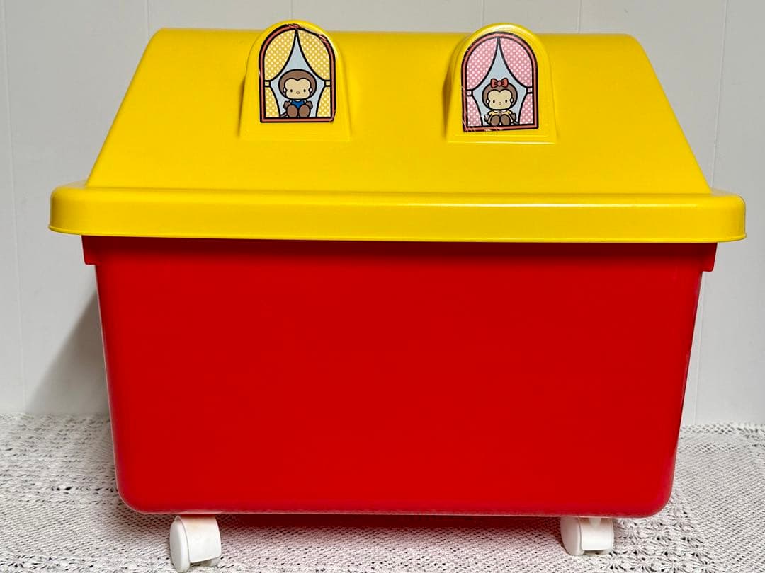 ハローキティ KITTY キャンディショップ 収納ボックス おもちゃ箱 レトロ