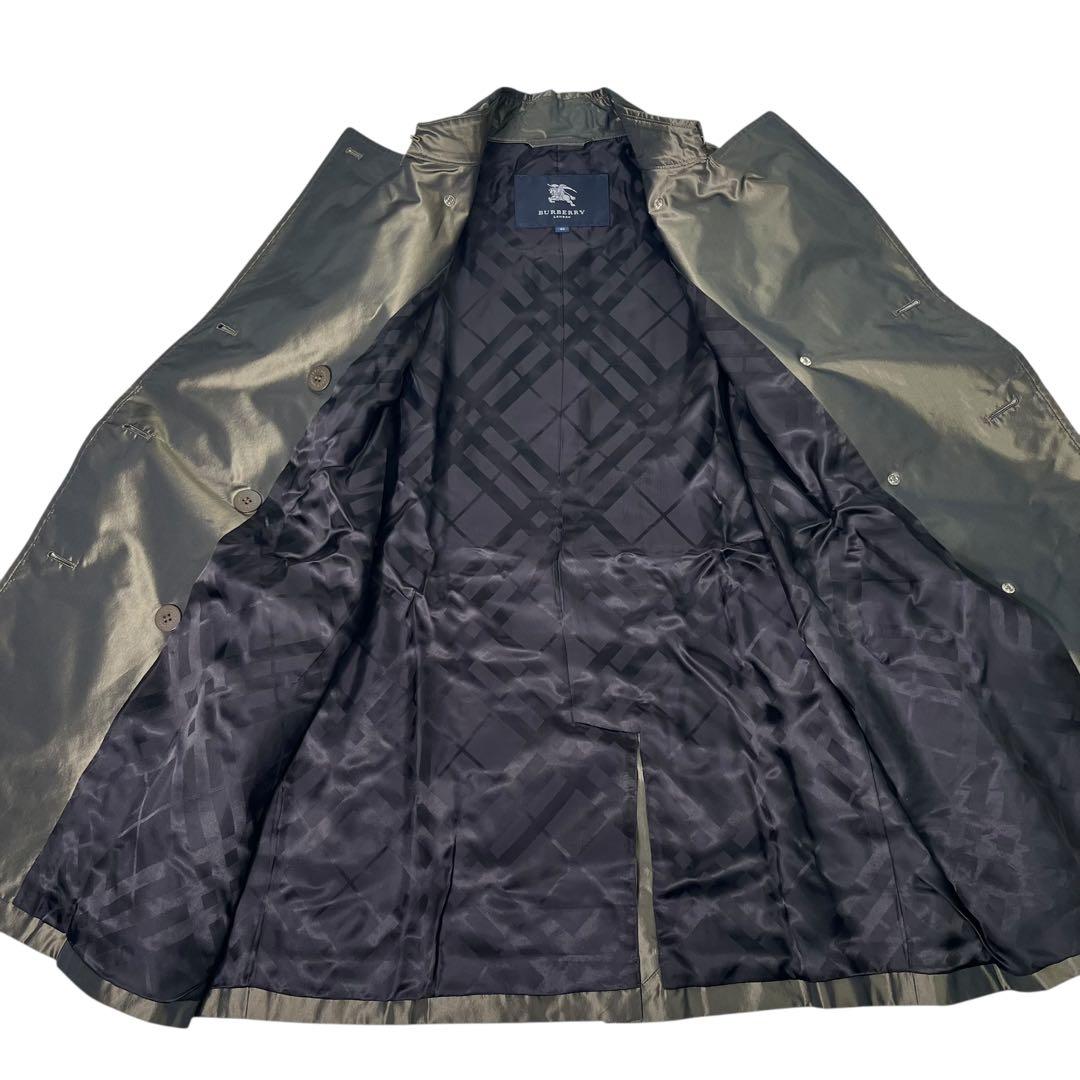 レア　 BURBERRY LONDONトレンチコート　玉虫色　大きいサイズ