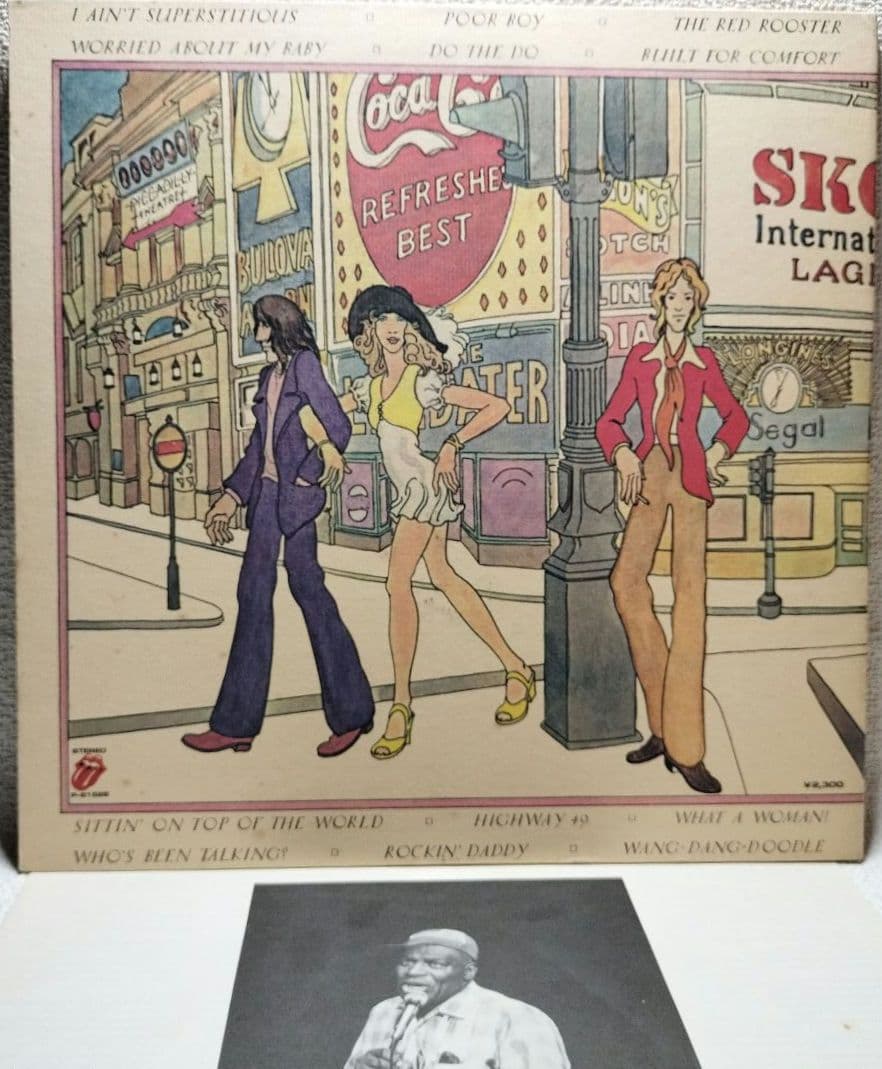 『ＴＨＥ ＬＯＮＤＯＮ ＨＯＷＬＩＮ’ＷＯＬＦ ＳＥＳ…』帯付・国内盤【中古ＬＰ