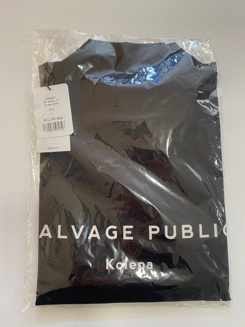 【新品】SALVAGE PUBLIC Kolepaモックネックシャツ　Lサイズ