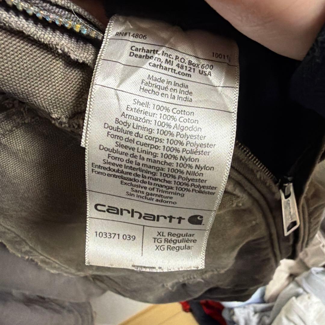 【terror777 】Carhartt アクティブジャケット インド製