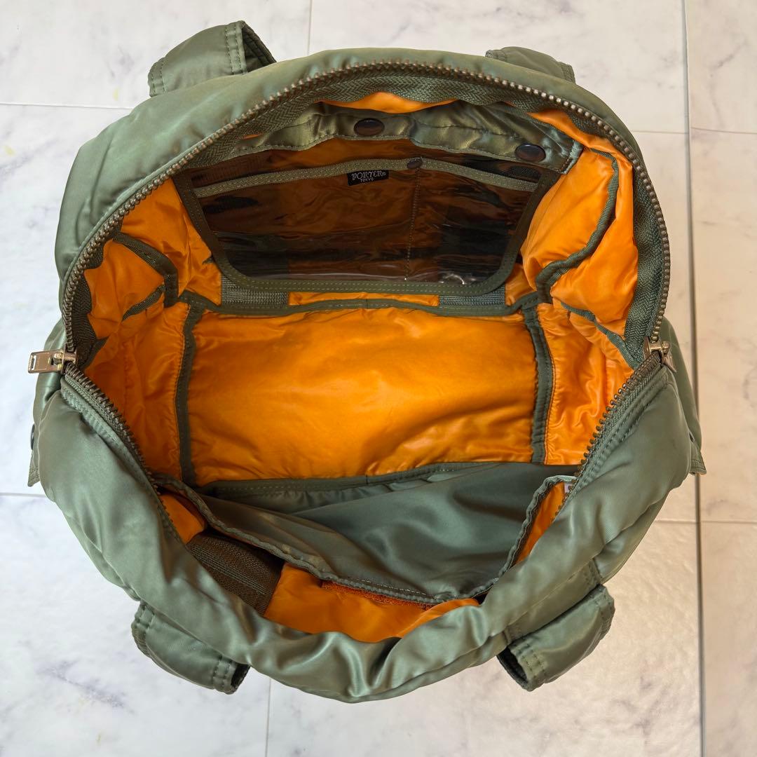 【廃盤・極美品】 PORTER ボストンバッグ セージグリーン Lサイズ